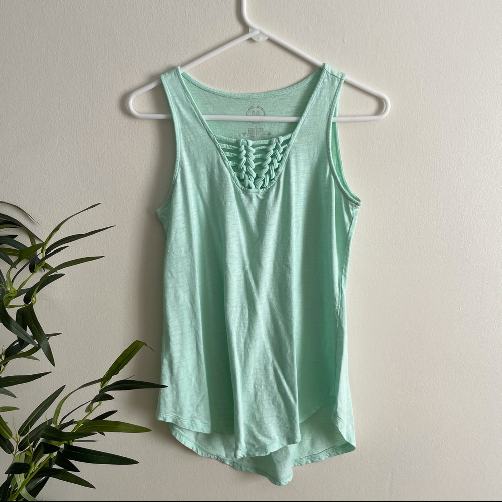 Seafoam Green Tank